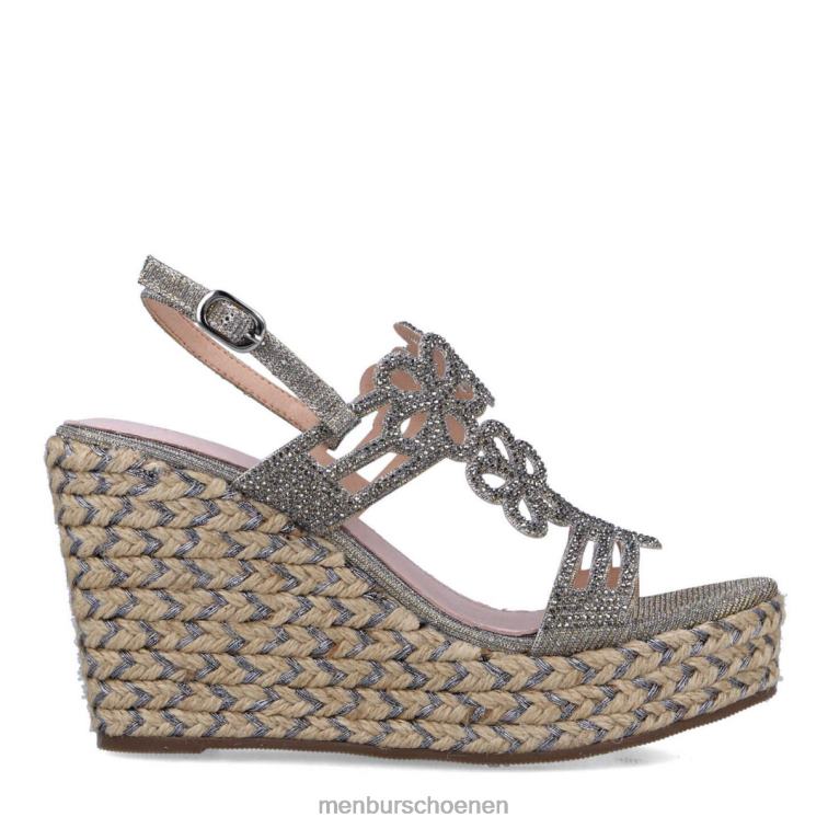 grijs hoge hakken 64N063930 Calusco vrouwen Menbur