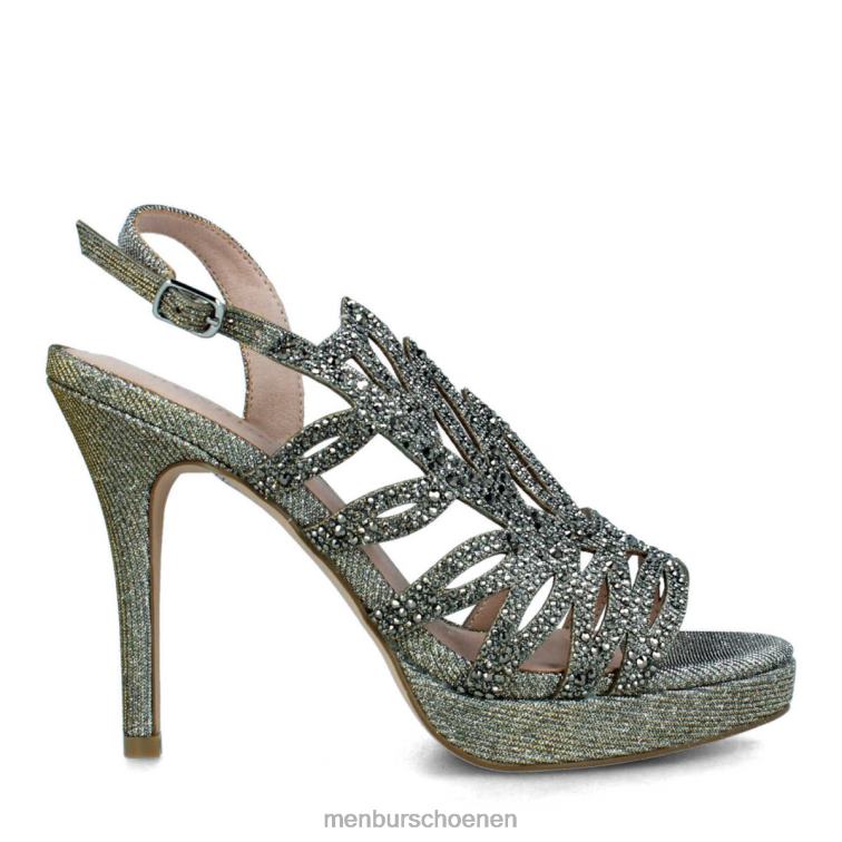 grijs hoge hakken 64N063965 engellara vrouwen Menbur