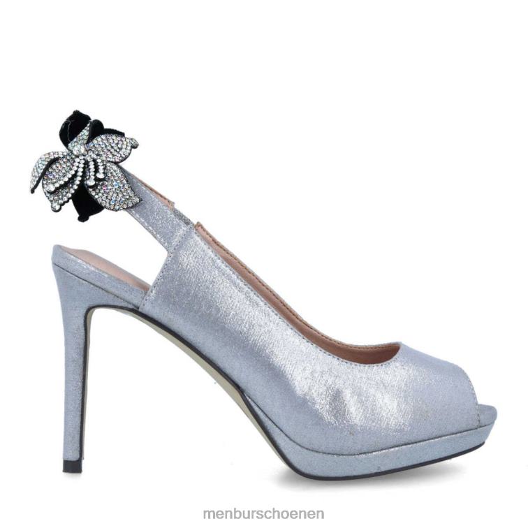 grijs hoge hakken 64N064088 carpiano vrouwen Menbur