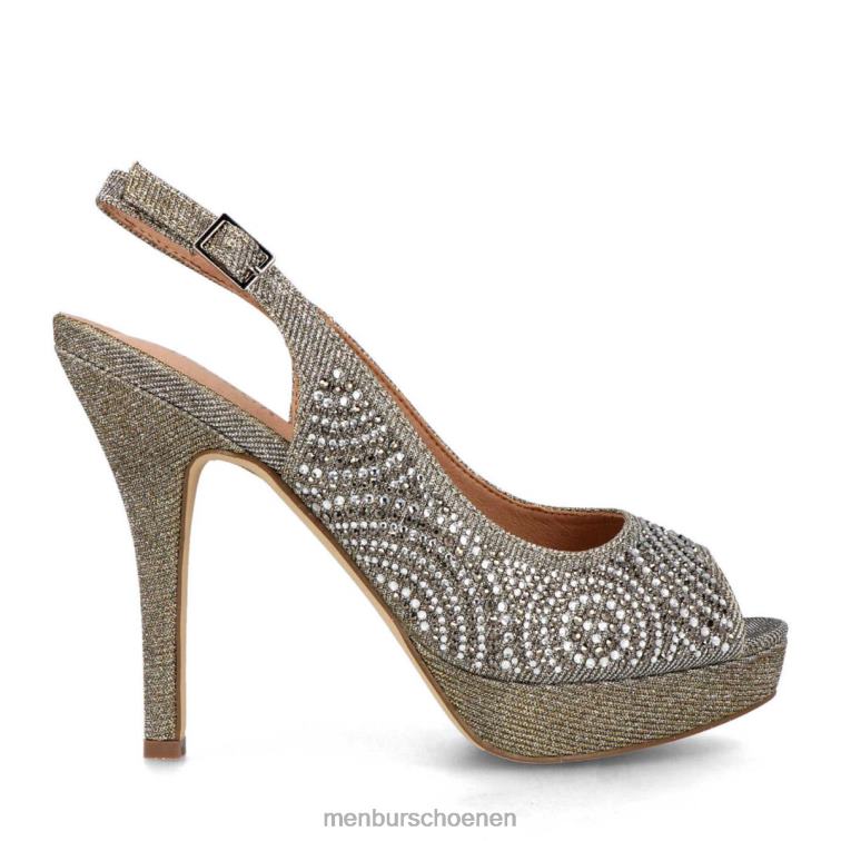 grijs hoge hakken 64N064095 badolato vrouwen Menbur