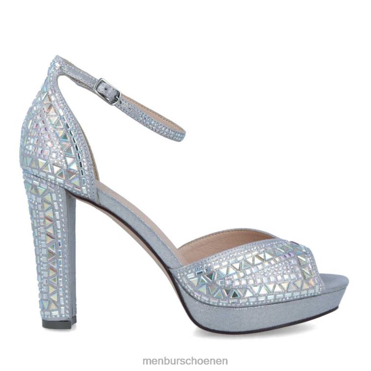 grijs hoge hakken 64N064126 capadrosso vrouwen Menbur