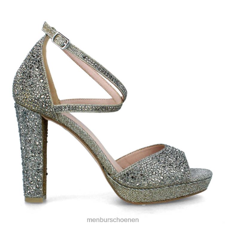 grijs hoge hakken 64N064151 bloot vrouwen Menbur