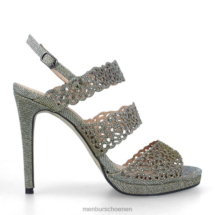 grijs hoge hakken 64N064167 volturino vrouwen Menbur