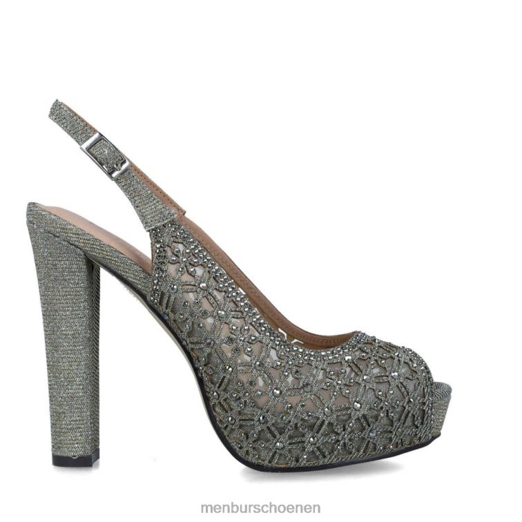 grijs hoge hakken 64N064925 cariet vrouwen Menbur