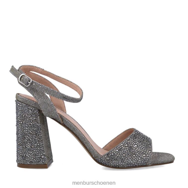 grijs hoge hakken 64N064978 bolina vrouwen Menbur