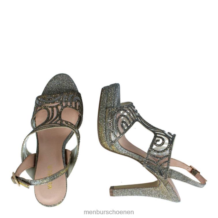 grijs hoge hakken 64N064991 milaans vrouwen Menbur