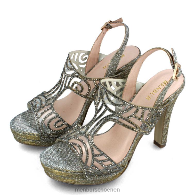 grijs hoge hakken 64N064991 milaans vrouwen Menbur