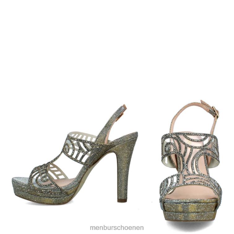 grijs hoge hakken 64N064991 milaans vrouwen Menbur