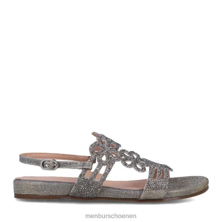 grijs hoge hakken 64N065469 Calusco vrouwen Menbur