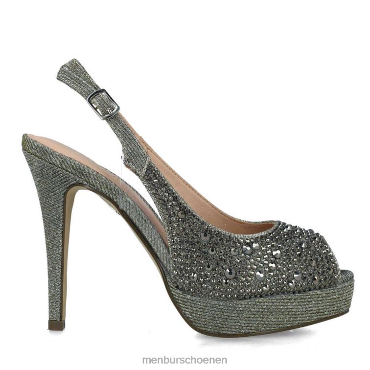 grijs hoge hakken 64N06831 bolina vrouwen Menbur