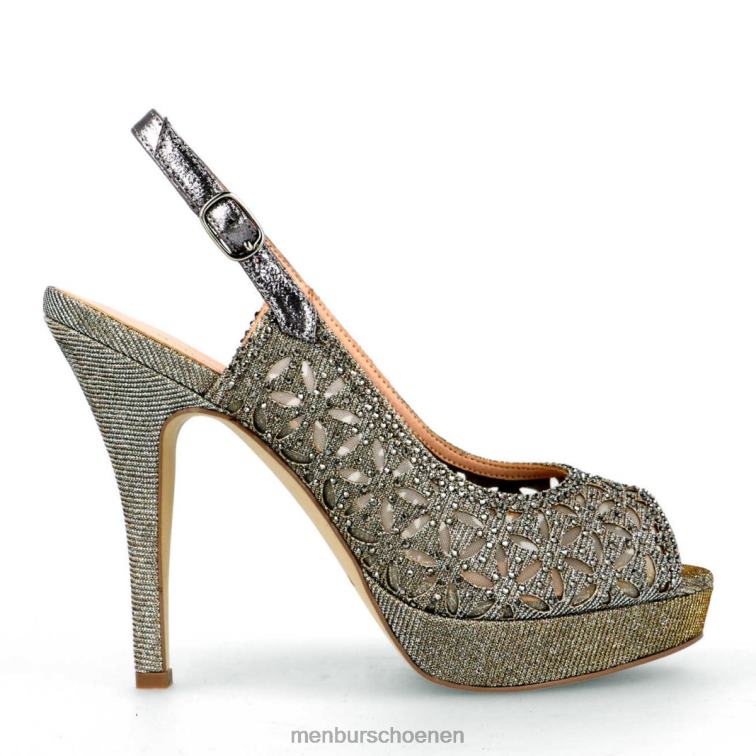 grijs hoge hakken 64N06890 spora vrouwen Menbur