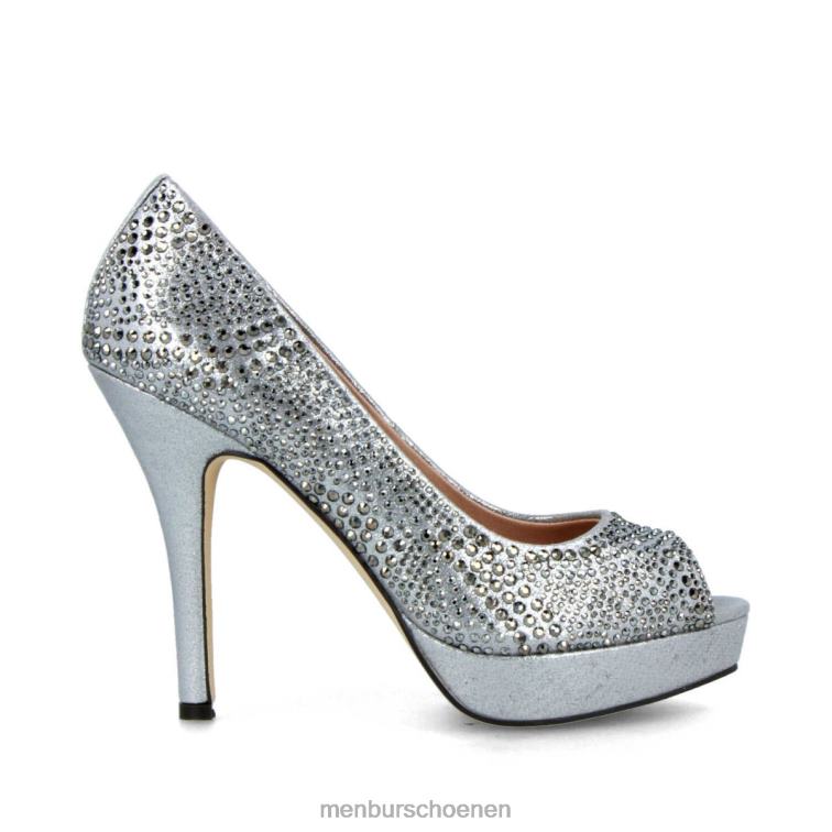 grijs hoge hakken 64N06901 cavallini vrouwen Menbur