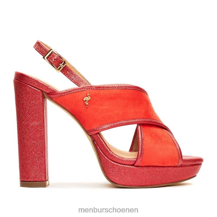 koraal hoge hakken 64N064129 villalba vrouwen Menbur