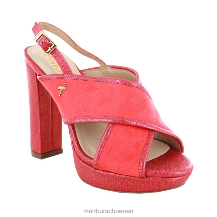 koraal hoge hakken 64N064129 villalba vrouwen Menbur