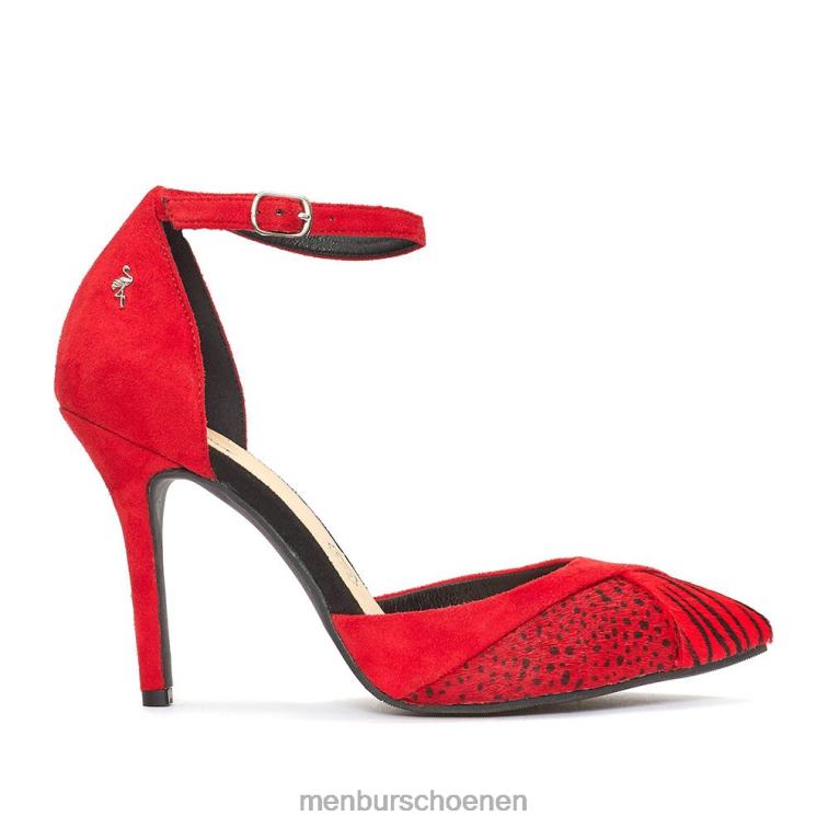 rood hoge hakken 64N061424 Straorino vrouwen Menbur