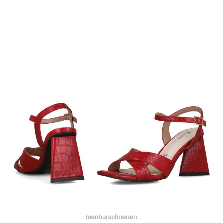 rood hoge hakken 64N063892 rubelit vrouwen Menbur