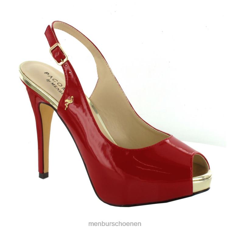 rood hoge hakken 64N064238 lila vrouwen Menbur