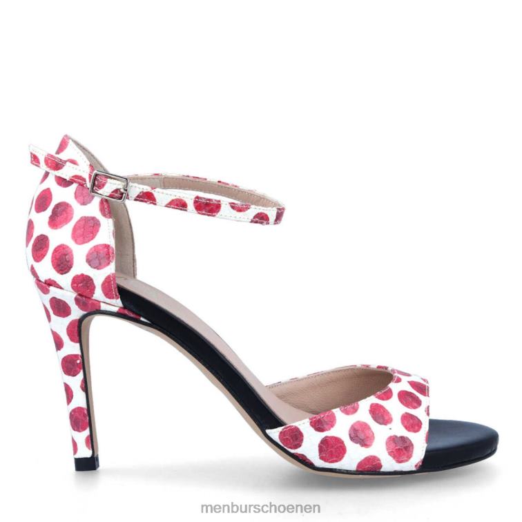 rood hoge hakken 64N064577 Bornasco vrouwen Menbur