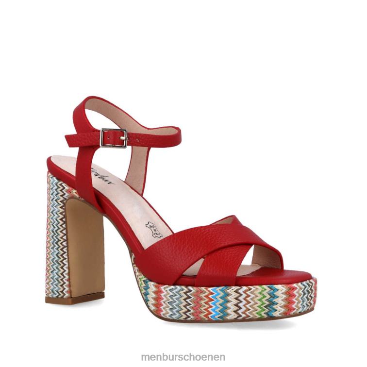 rood hoge hakken 64N064936 Caliope vrouwen Menbur