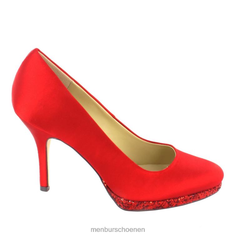 rood hoge hakken 64N065065 Belerda vrouwen Menbur