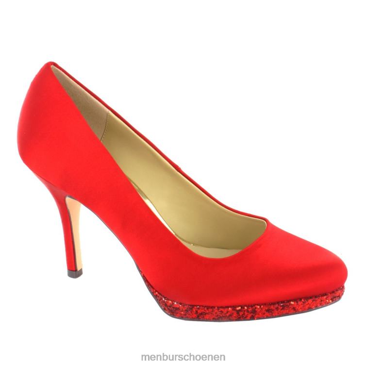 rood hoge hakken 64N065065 Belerda vrouwen Menbur