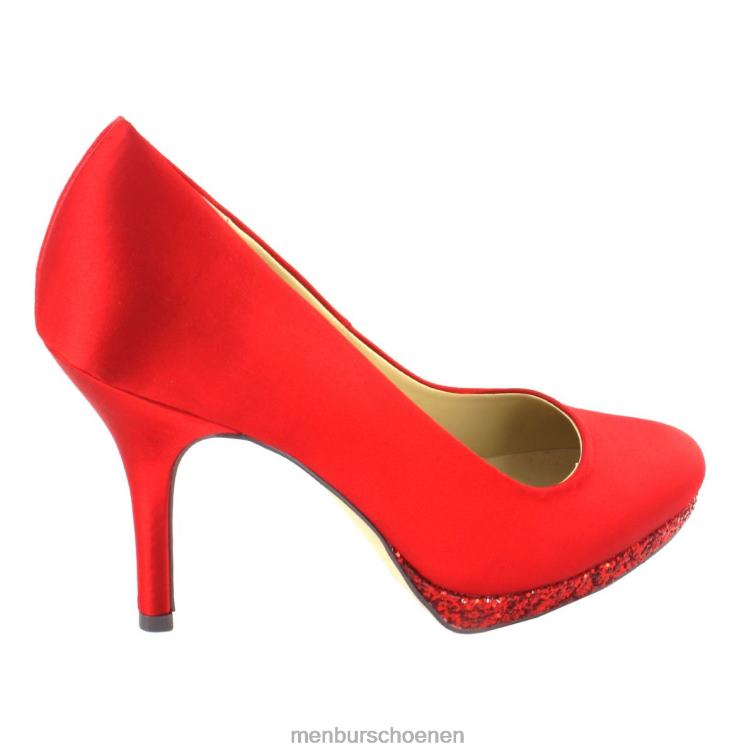 rood hoge hakken 64N065065 Belerda vrouwen Menbur