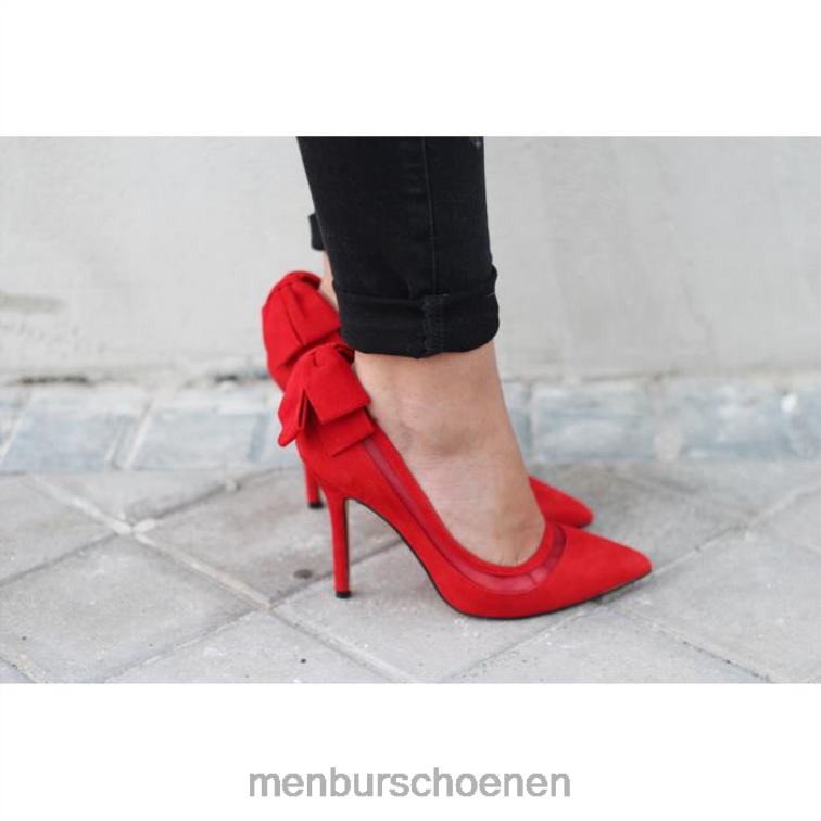 rood hoge hakken 64N065149 Clarin vrouwen Menbur