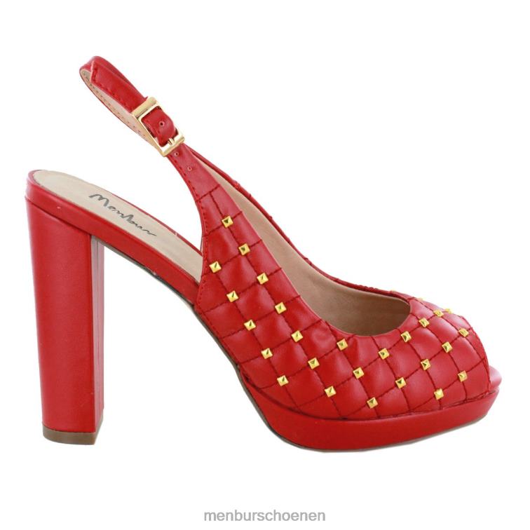 rood hoge hakken 64N065245 faraldi vrouwen Menbur