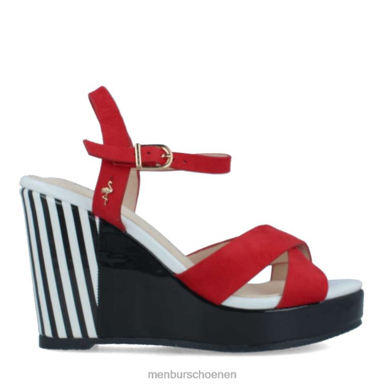 rood hoge hakken 64N06847 calvi vrouwen Menbur