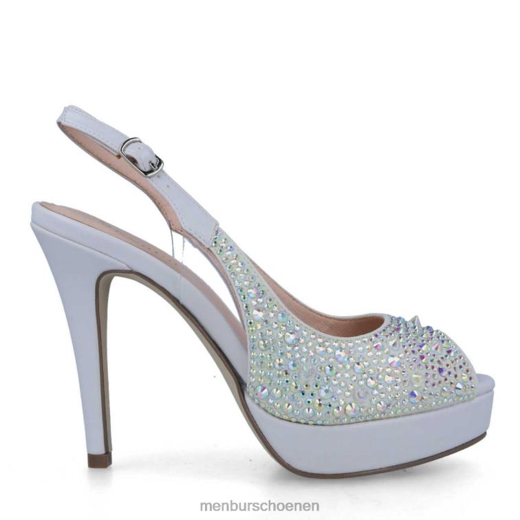 wit hoge hakken 64N061489 borgorose vrouwen Menbur