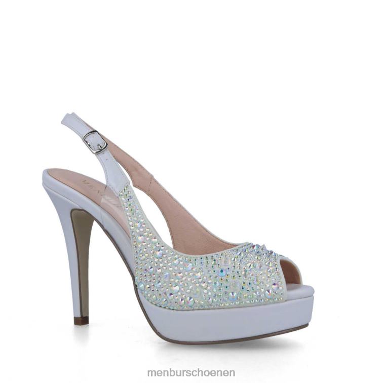 wit hoge hakken 64N061489 borgorose vrouwen Menbur