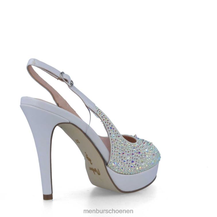 wit hoge hakken 64N061489 borgorose vrouwen Menbur