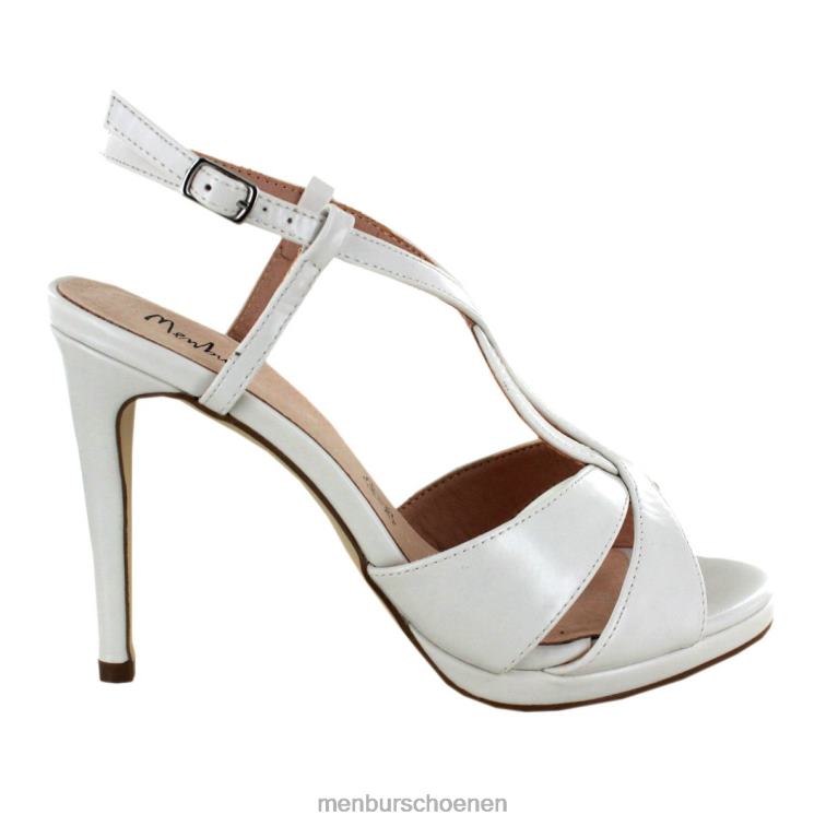 wit hoge hakken 64N064439 Toscane vrouwen Menbur