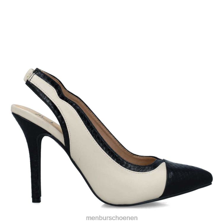 wit hoge hakken 64N06815 psilomelana vrouwen Menbur