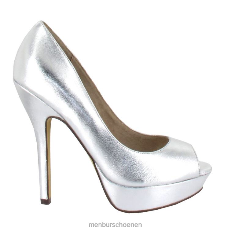 zilver hoge hakken 64N061091 blondie vrouwen Menbur