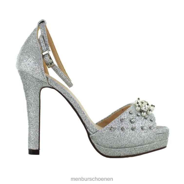 zilver hoge hakken 64N061397 silvano vrouwen Menbur
