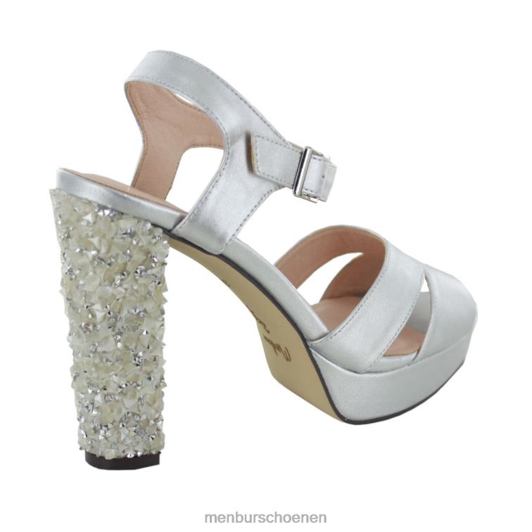 zilver hoge hakken 64N061398 teana vrouwen Menbur