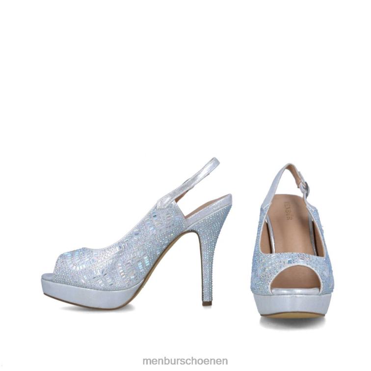 zilver hoge hakken 64N063864 cianita vrouwen Menbur