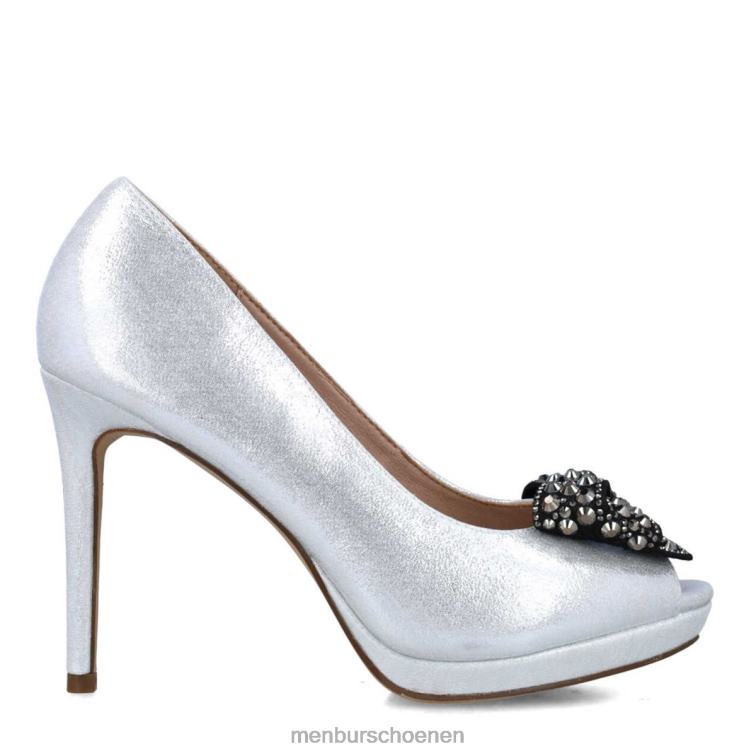 zilver hoge hakken 64N063870 hackmanita vrouwen Menbur