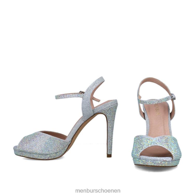 zilver hoge hakken 64N063873 gosjenita vrouwen Menbur