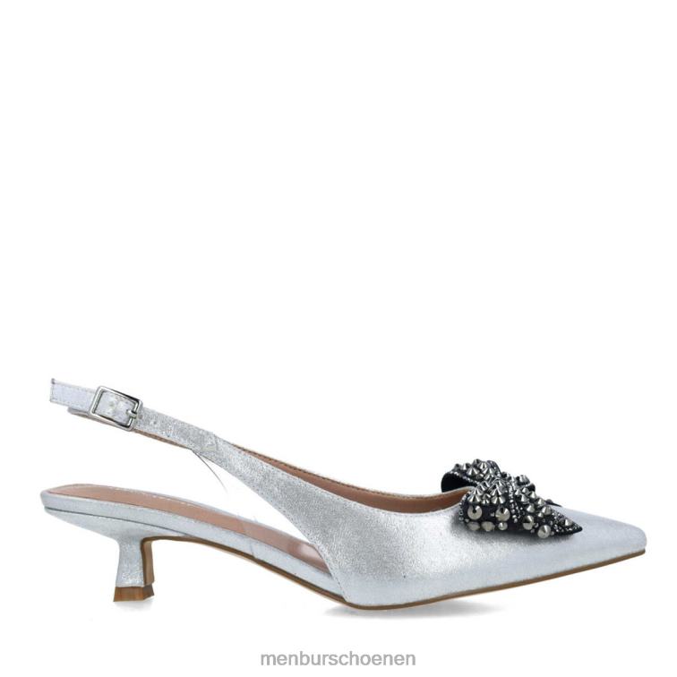 zilver hoge hakken 64N063910 hackmanita vrouwen Menbur