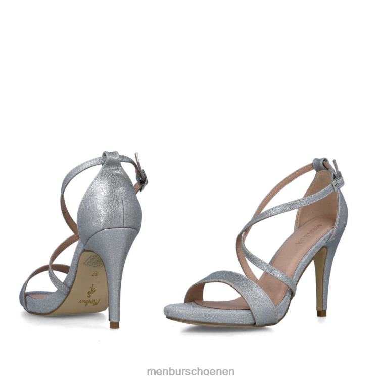 zilver hoge hakken 64N064010 estilbo vrouwen Menbur