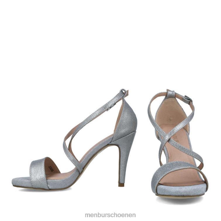 zilver hoge hakken 64N064010 estilbo vrouwen Menbur