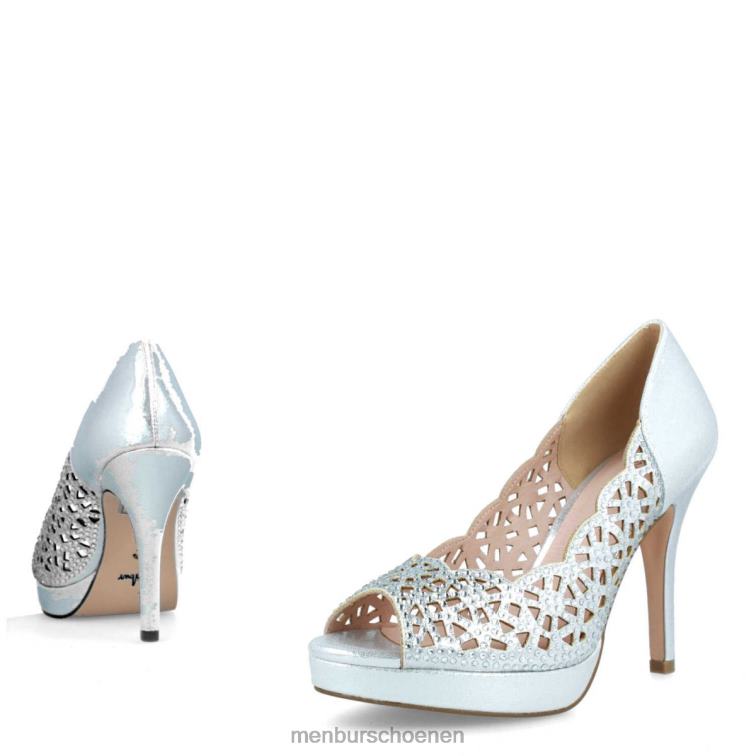zilver hoge hakken 64N064077 bellisio vrouwen Menbur