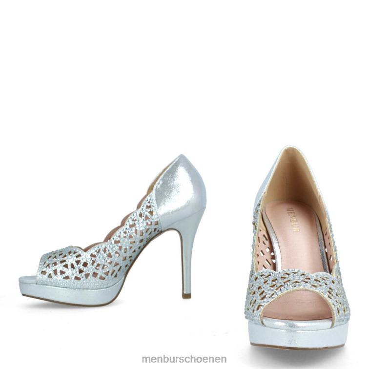 zilver hoge hakken 64N064077 bellisio vrouwen Menbur
