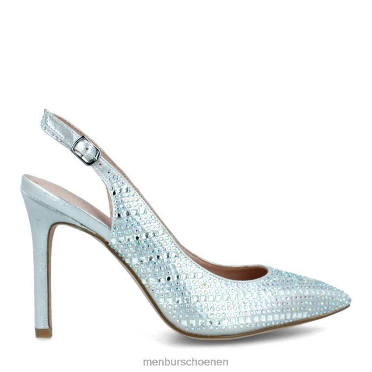 zilver hoge hakken 64N064117 tomaini vrouwen Menbur