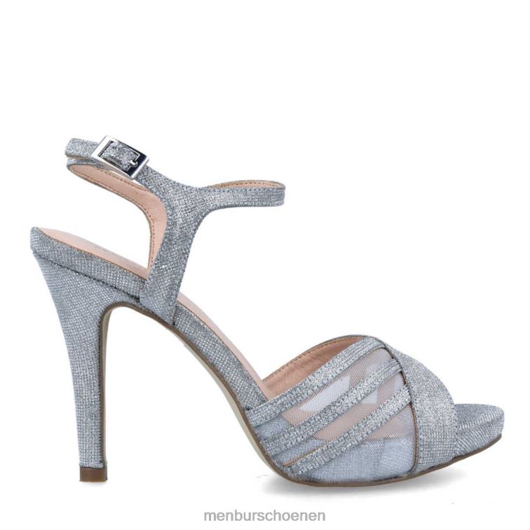 zilver hoge hakken 64N064122 carunchio vrouwen Menbur