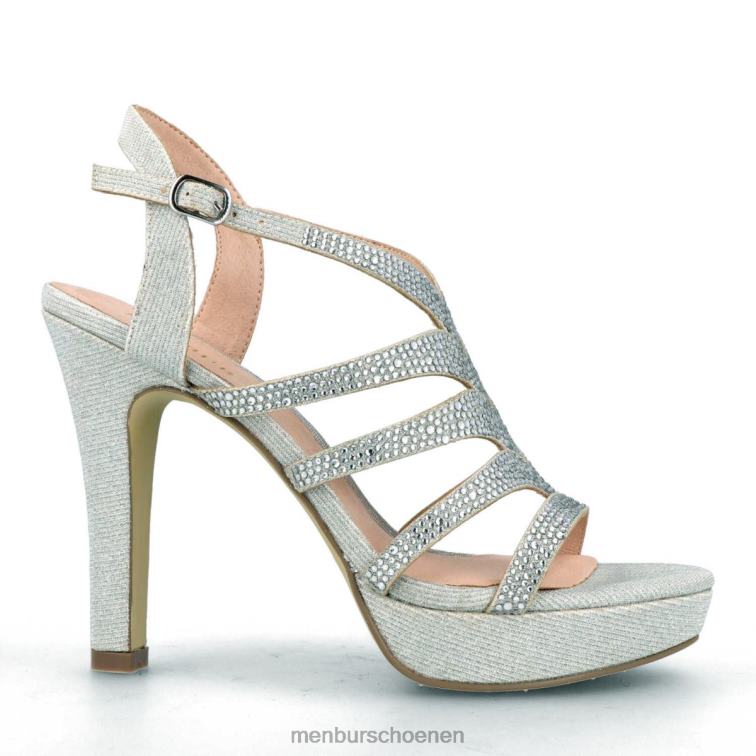 zilver hoge hakken 64N064158 nagliati vrouwen Menbur