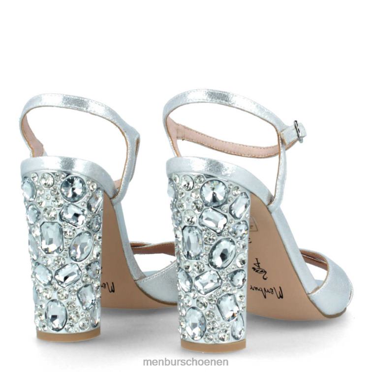 zilver hoge hakken 64N064193 ascrea vrouwen Menbur