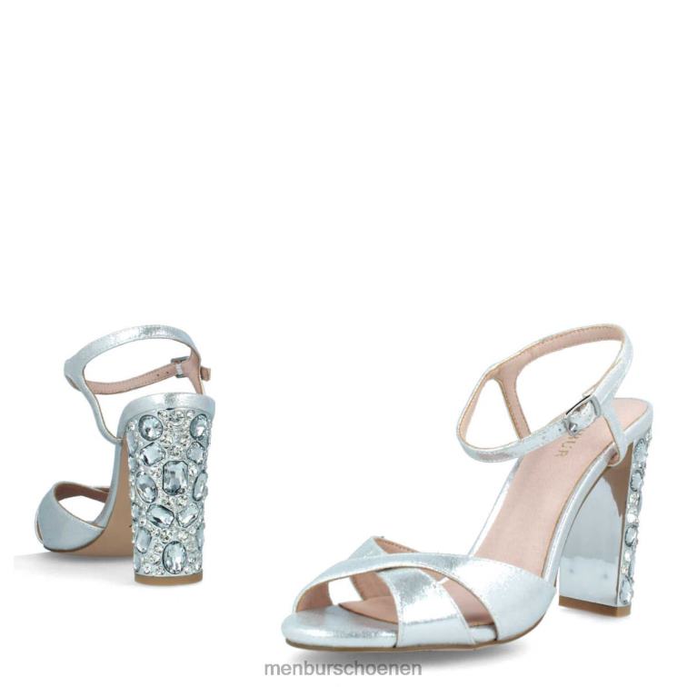 zilver hoge hakken 64N064193 ascrea vrouwen Menbur